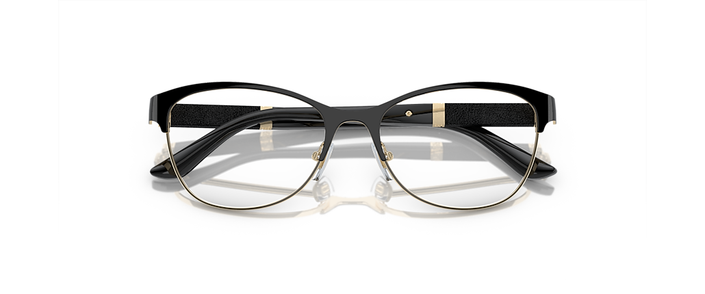 Versace VE1233Q Black/Pale Gold Frames