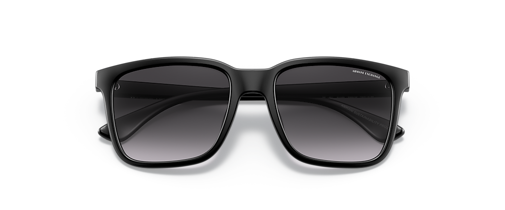 Armani Exchange AX4112SU Matte Black Sunglasses
