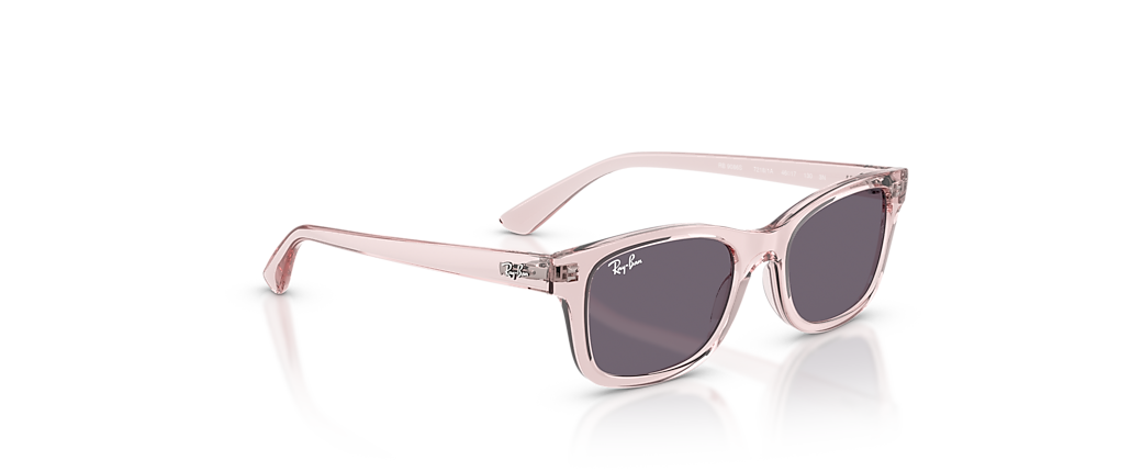 Ray-Ban RB9086S KIDS Transparent Pink Sunglasses