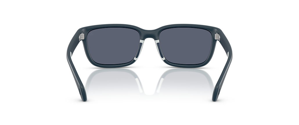 Moncler ME8002 Slicka Matte Blue Sunglasses