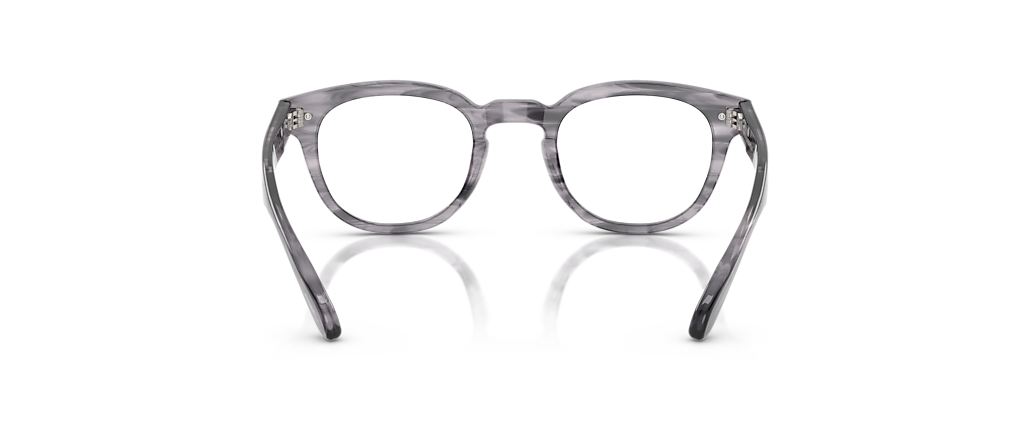 Oliver Peoples OV5036A Sheldrake Low Bridge Fit Navy Smoke Frames