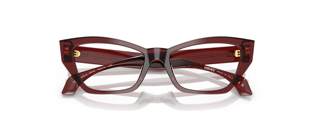 Versace VE3373U Transparent Bordeaux Frames