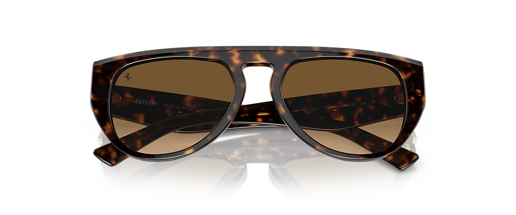 Ferrari FH2005U Havana Sunglasses