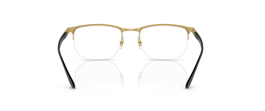Ray-Ban RB6513 Optics Black On Gold Frames