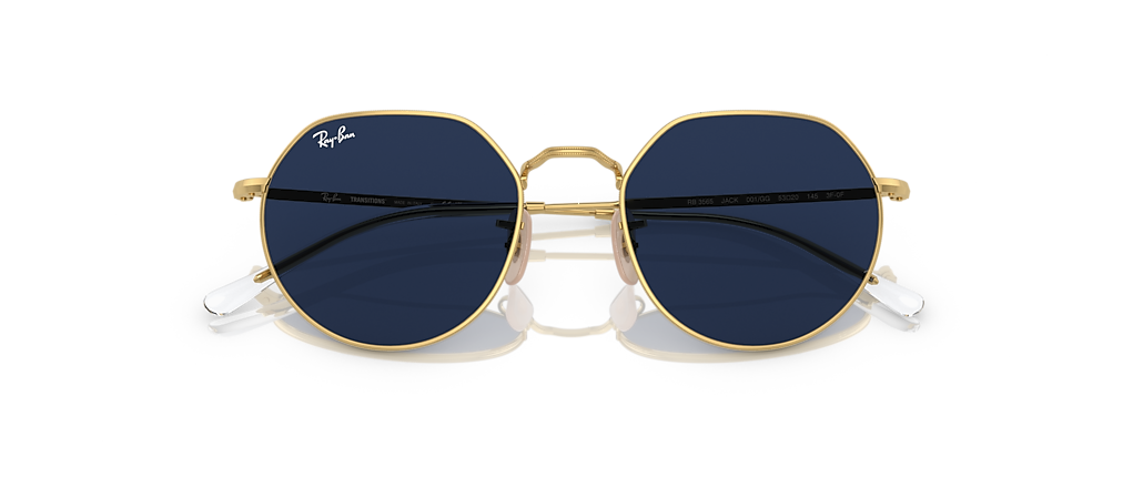 Ray-Ban RB3565 Jack Transitions® Arista Gold Sunglasses