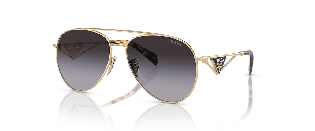 Prada PR 73ZS Pale Gold Sunglasses