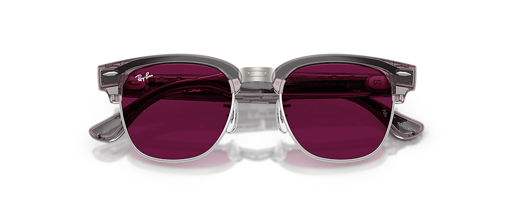Ray-Ban Ray-Ban Meta Audio Clubmaster Transparent Orchid Ray-Ban Meta Smart Glasses