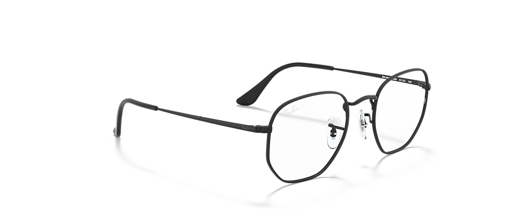 Ray-Ban RB6448 Hexagonal Optics Black Frames