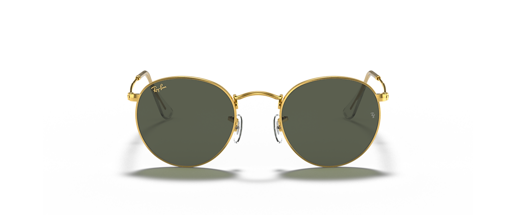 Ray-Ban RB3447 Round Metal Legend Gold Gold Sunglasses