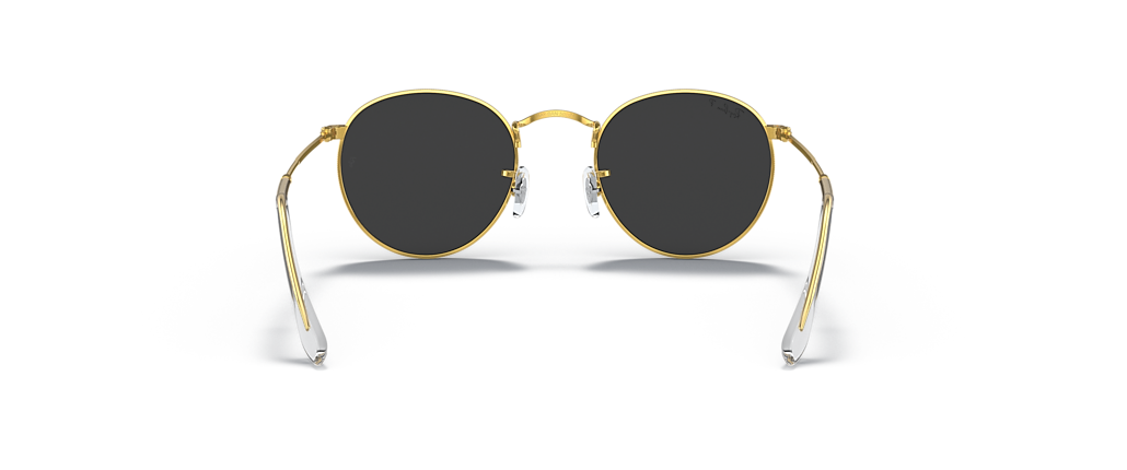 Ray-Ban RB3447 Round Metal Gold Sunglasses