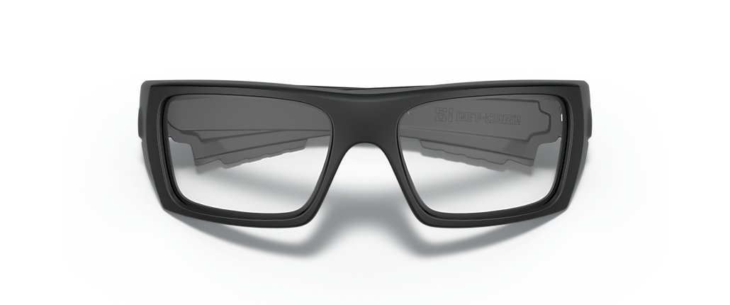 Oakley OO9253 Standard Issue Det Cort Industrial Safety Matte Black Sunglasses