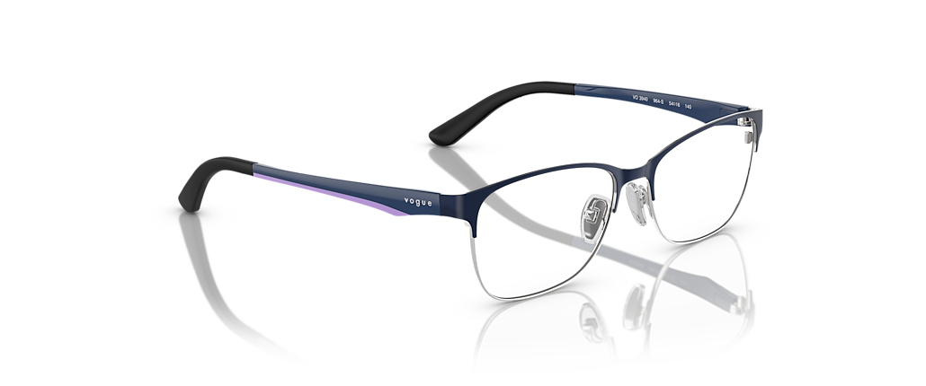 Vogue Eyewear VO3940 Top Brushed Blue/Silver Frames