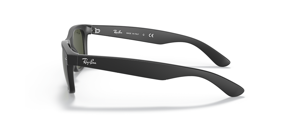 Ray-Ban RB2132 New Wayfarer Classic Rubber Black Sunglasses