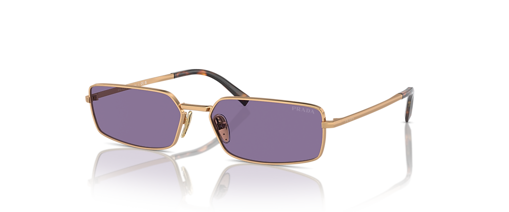 Prada PR A60S Brass Sunglasses
