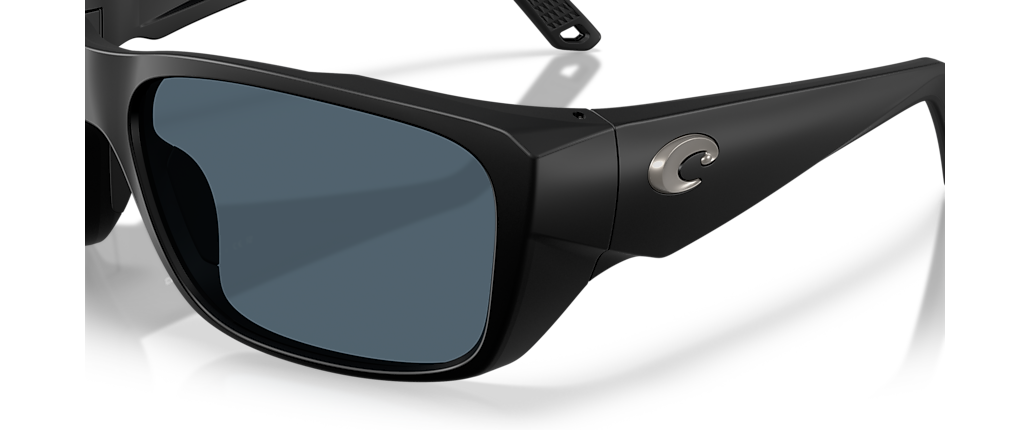Costa 6S9136 Crudo Matte Black Sunglasses