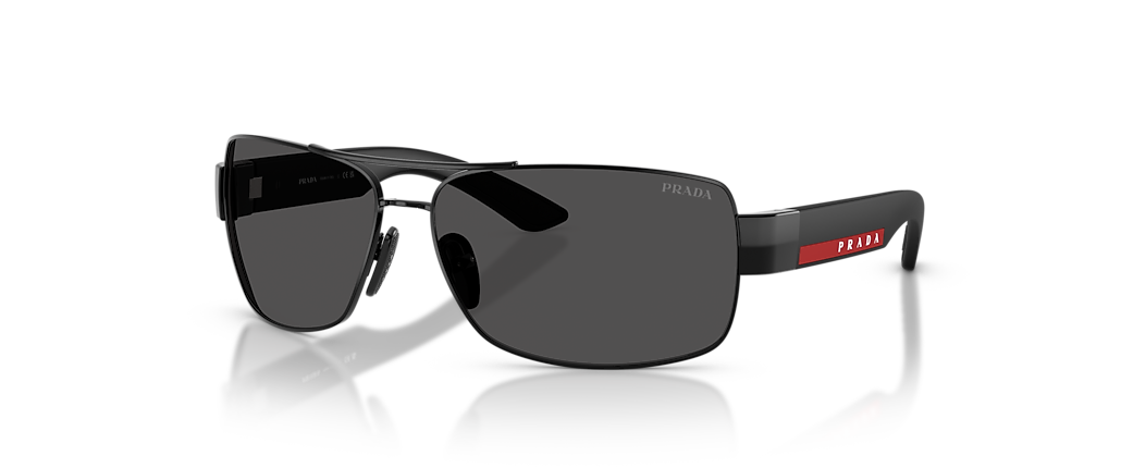 Prada Linea Rossa PS B52S Black Sunglasses