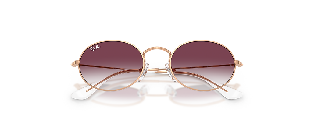 Ray-Ban RB9645S OVAL KIDS Rosegold Sunglasses