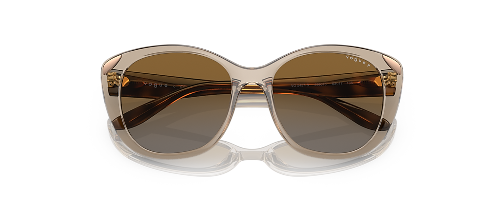 Vogue Eyewear VO5457S Transparent Caramel Sunglasses