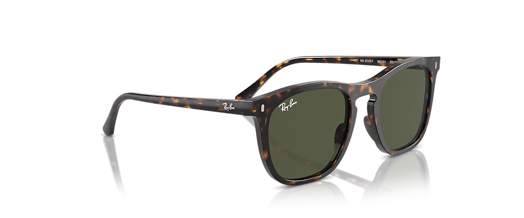 Ray-Ban RB2210F Havana Sunglasses