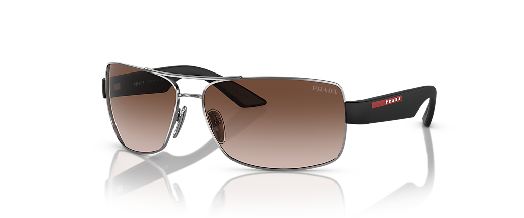 Prada Linea Rossa PS 50ZS Gunmetal Sunglasses