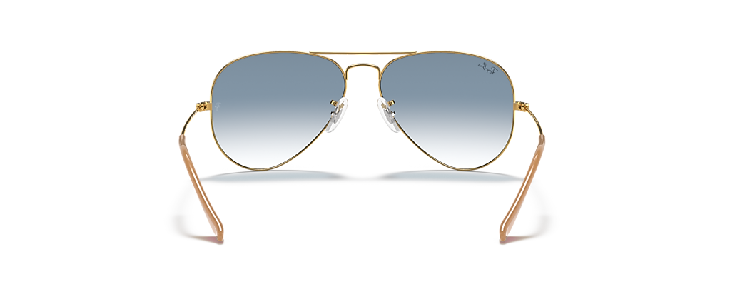 Ray-Ban RB3025 Aviator Gradient Arista Gold Sunglasses