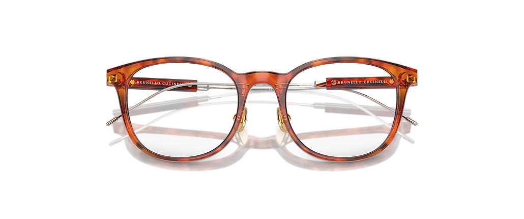 Brunello Cucinelli BC3006 Amber Havana Frames