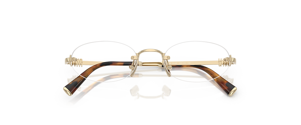 Miu Miu MU 53WV Pale Gold Frames