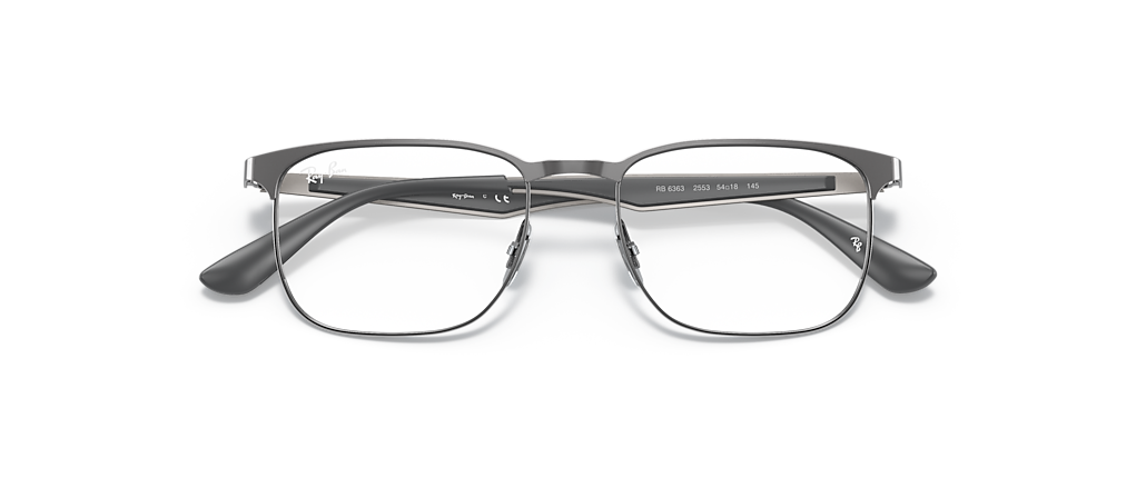 Ray-Ban RB6363 Optics Gunmetal Frames