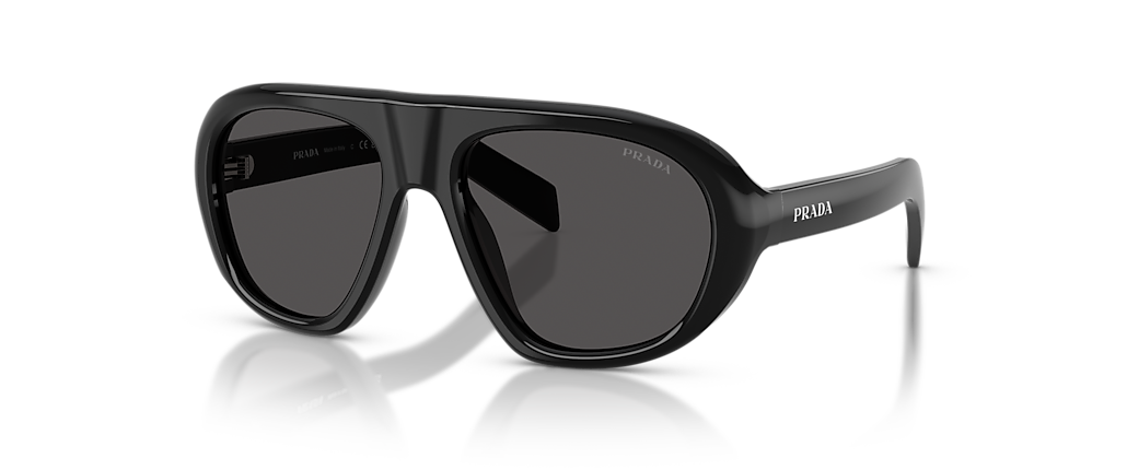Prada PR C05SF Black Sunglasses