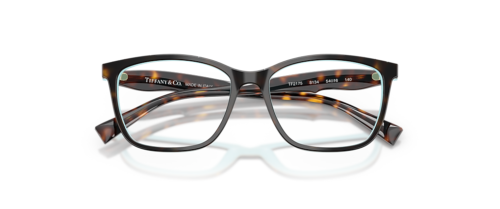 Tiffany & Co. TF2175 Havana On Tiffany Blue Frames