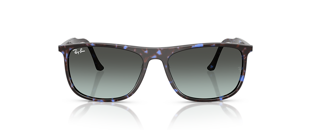 Ray-Ban RB2216F Havana Blue Tortoiseshell Sunglasses