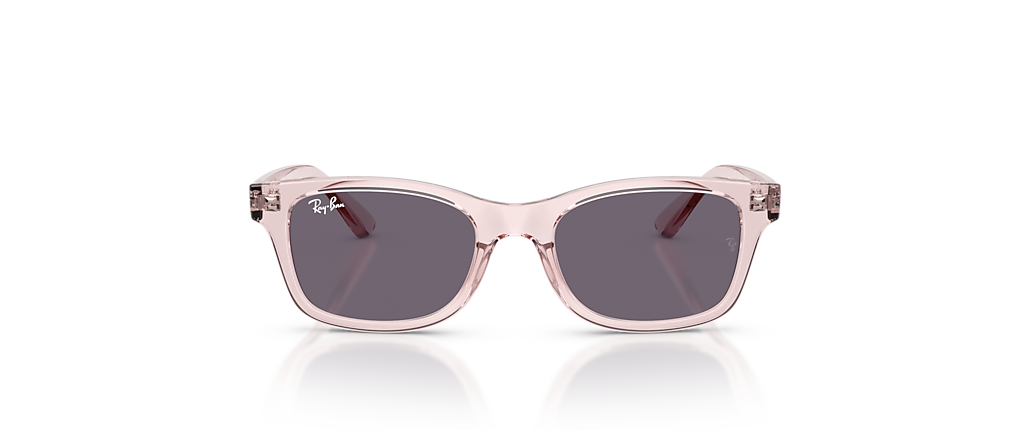 Ray-Ban RB9086S KIDS Transparent Pink Sunglasses