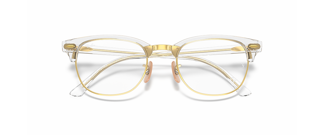 Ray-Ban RB5154 Clubmaster Optics Transparent Frames