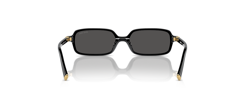 Miu Miu MU 11ZSF Black Sunglasses