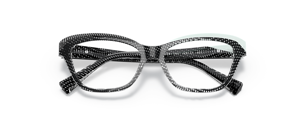 Alain Mikli A03147 Sephine Grid Black/Pontille White Frames