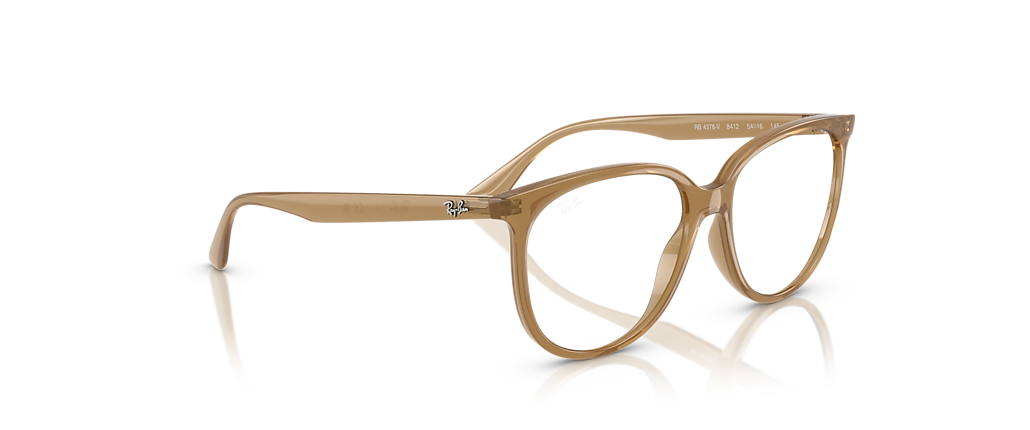 Ray-Ban RB4378V Optics Opal Light Brown Frames