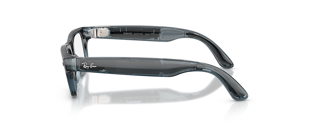 Ray-Ban Ray-Ban Meta (Gen 2) Blayzer Optics Transparent Ocean Blue Ray-Ban Meta Smart Glasses