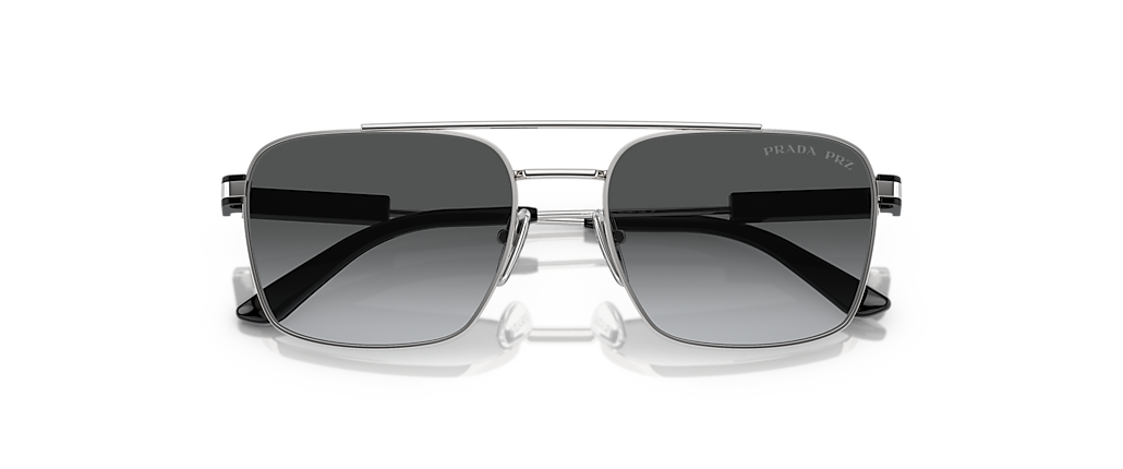 Prada PR 67ZS Silver Sunglasses