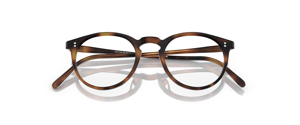 Oliver Peoples OV5183 O Malley Semi-Matte Dark Mahogany Frames