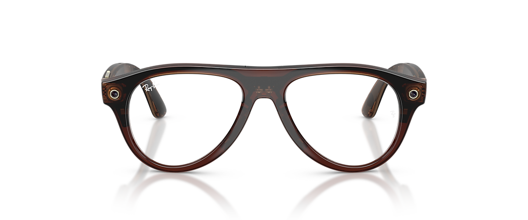 Ray-Ban Ray-Ban Meta (Gen 3) Aviator Optics Transparent Umber Ray-Ban Meta Smart Glasses