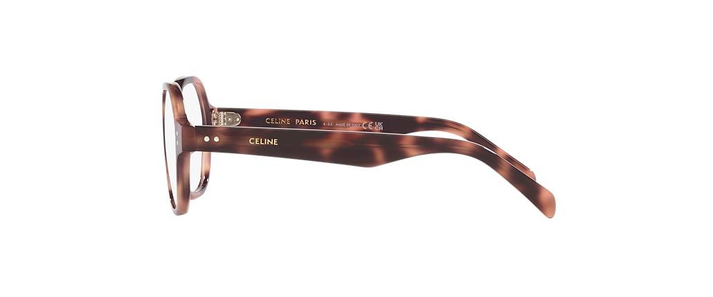 Celine Thin 2 Dots CL50142I Tortoise Frames