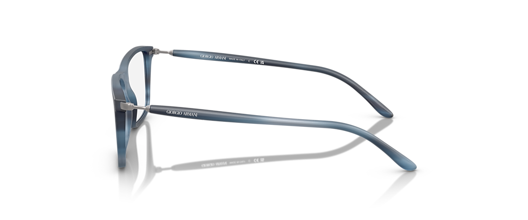 Giorgio Armani AR7261F Matt Stripped Blue Frames