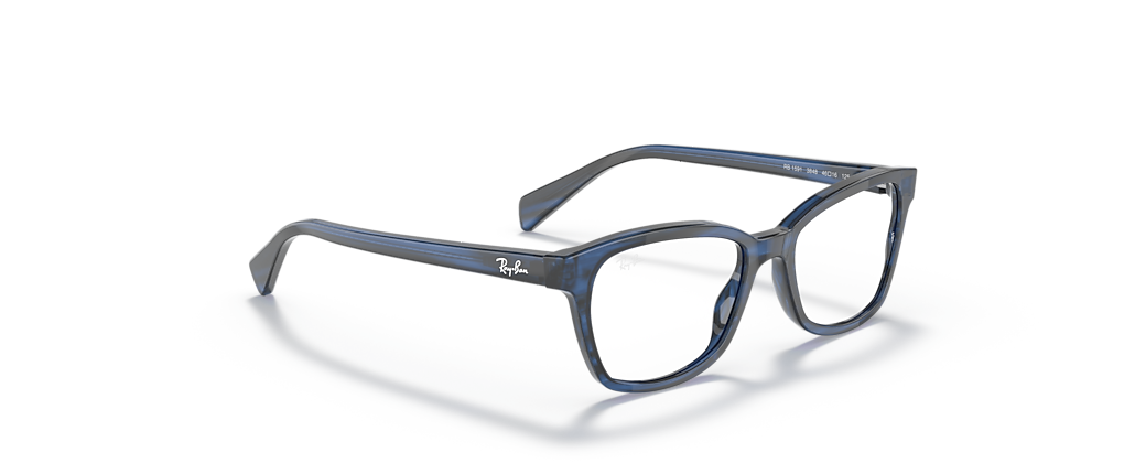 Ray-Ban RB1591 Optics Kids Striped Blue Frames