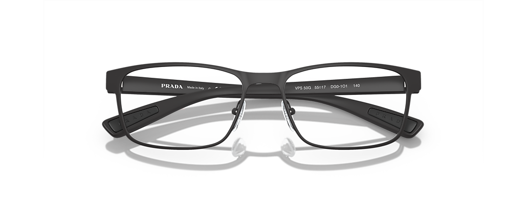 Prada Linea Rossa PS 50GV Lifestyle Rubber Black Frames