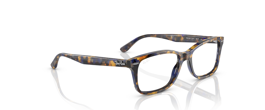 Ray-Ban RB5428 Optics Yellow & Blue Havana Frames