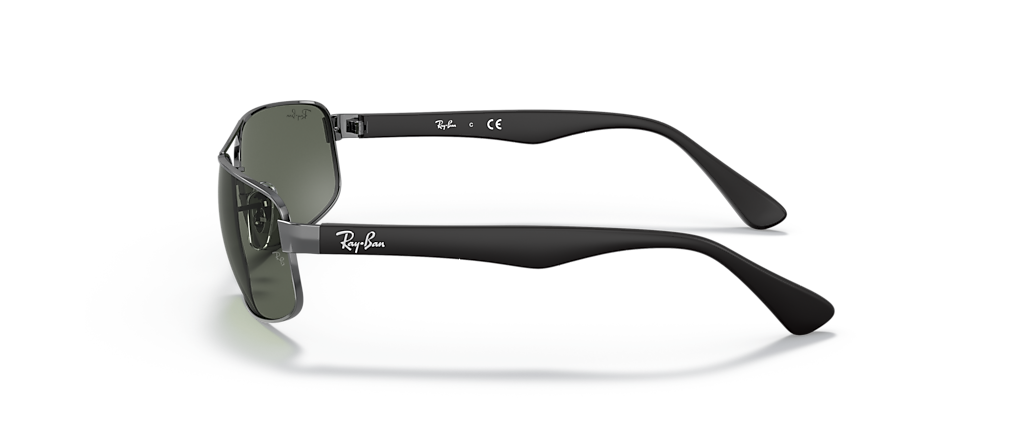 Ray-Ban RB3445 Gunmetal Sunglasses
