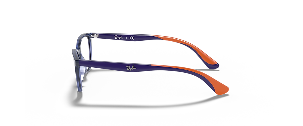 Ray-Ban RB1586 Optics Kids Transparent Blue Frames