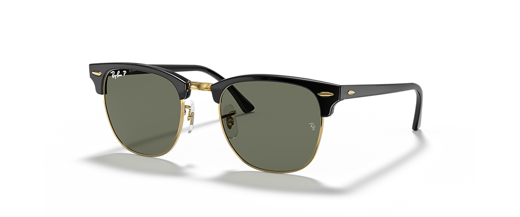 Ray-Ban RB3016F Clubmaster Classic Black Sunglasses