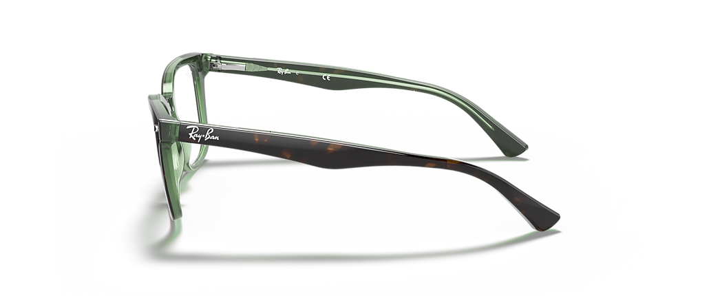 Ray-Ban RB5285 Optics Havana On Green Frames