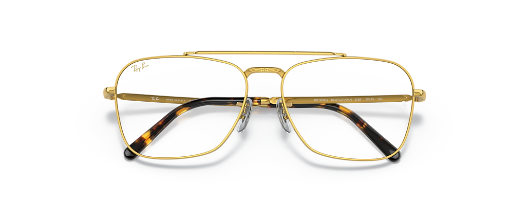 Ray-Ban RB3636V New Caravan Optics Gold Frames